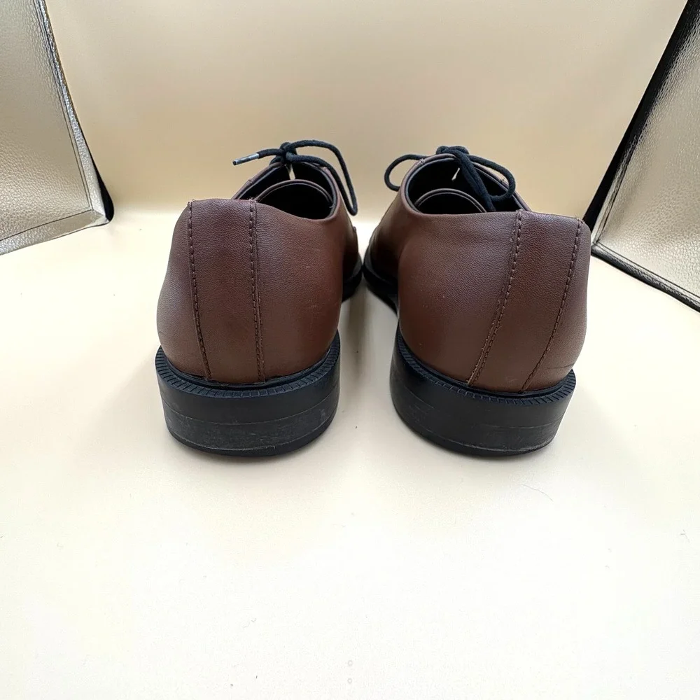 Calvin Klein Men's‎ Oxford Dress Shoes, Color Brown, Size 11
